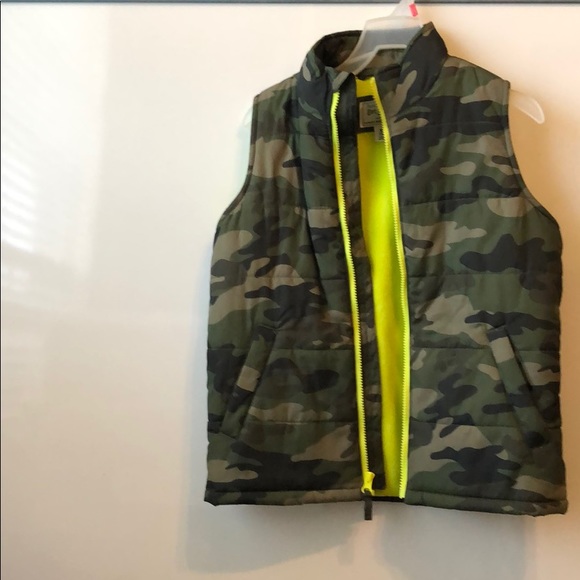 The Children's Place Other - Boys Camo Puffer Vest